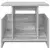 TV stalak 2 pcs Siva Sonoma 50 x 35 x 45 cm Konstruirano drvo