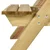 Stol za piknik s klupama 110x123x73 cm od impregnirane borovine