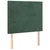 Vidaxl Box spring postelja z vzmetnico temno zelena 100x200 cm žamet