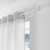 Garnišna Bullette 19mm 210-380cm bela Douceur d Interieur