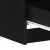 Stol s ladicama Crni hrast 140 x 50 x 76 cm Konstruirano drvo