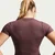 Nike W NK ONE FTTD SS TOP, ženska majica za fitnes, ljubičasta IM9638