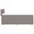 vidaXL vidaXL Box spring postelja z vzmetnico taupe 90x190 cm blago, (21291025)