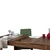 Hanah Home Trpezarijski sto Oblo 130x78x80cm Orah