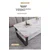 Gupujia Klub sto, 120x45x50 cm, Beli