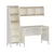 Hanah Home radni sto sa policom Ruby Desk + Shelf + Bookcase Set, Moonstone / orah