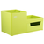 STONI ORGANIZER OD ABS PLASTIKE, 1 FIOKA, 3 ODELJKA - ZELENI