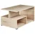 shumee Klubska mizica prima EX3 sonoma hrast 18 mm