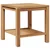 Kava Stol s pohranom Smeđa 45 x 45 x 45 cm Čvrsto teak drvo