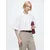 BOSS Bluza Banorena  bela