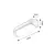 RABALUX Hulst Spoljna zidna lampa, LED, IP65, 13W, 850lm, Antracit