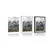 Plakat s paspartujem čudovita gorska panorama - 30x45 black