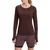 Energetics EVII L/S W, ženska majica za trčanje, crvena 417750