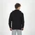 Slazenger Muški duks sa kapuljačom Logo Full Zip Hoody, Crni