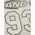 AND1 Majica 93 Airtex ecru/antracit