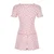 Trendyol Milla Ženski set pidžame Thmss25Pt00434, Roze