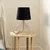 Opviq Stona lampa Telis-5401, 28x28x51 cm, IP20, Crno-zlatne boje