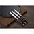 ilios Nož za zrezke T-Bone 23 cm, črn