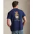 Polo Ralph Lauren Majica marine/rjava/rdeča/bela