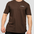 GymBeam Muška majica Basic Chocolate Brown