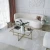 Wallity Klub sto Sun S410 94x35x64cm Zlatni