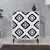 Hanah Home Komoda Multilux Fas 95x111x36cm Belo-Crna