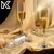 KADAX Komplet 6 elegantnih kozarcev za šampanjec in prosecco, 210 ml
