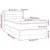 Vidaxl Box spring postelja z vzmetnico taupe 80x200 cm blago
