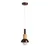 Opviq luster Elwood 20800-C, 1 × E27, braon