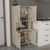 Hanah Home Polica za kuću William, 59.5x140.3x29.5 cm, Krem