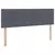 Krevet s od storage s madracem Tamno siva 140 x 200 cm Baršun