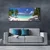 tulup.si Slika na platnu Seaside palm beach landscape 125x50 cm
