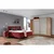 Esposa POSTELJA BOXSPRING 180 cm x 200 cm , tekstil rdeča