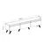 Hanah Home Set TV Komoda i klub sto Orah