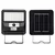 Aigostar -LED Solarna ulična lampa sa senzorom LED/50W/3,2V 1000mAh 6500K + daljinski upravljač