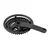 Srednji pogon MTB crni 42/34/24T Wheeltop