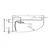 Tuš kada Evelin Tray R90 593050
