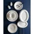 Madame Coco Porcelanski set za ručavanje za 6 osoba Bonar, 30 delova, Beli