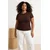 Trendyol Curve Ženska bluza Tbbss26Af00110, Braon