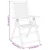 3-dijelni vrtni blagovaonski set 85x85x74 cm od masivnog bagremovog drva