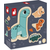 JANOD Set drvene puzzle Dino, 4 komada