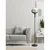 Globo 15548S2 - Podna lampa MAXY 1xE27/40W/230V crna
