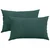 Jastučići za sofu 2 pcs Tamnozelena 50 x 30 cm Kordura tekstil