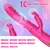 SuperLove Ultimate Thrusting Rabbit Vibrator Pink