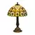 Brilagi - Tiffany vitražna stona lampa MARGARET 1xE27/40W/230V