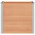Vidaxl Vrtna visoka greda Rjava 100 x 100 x 91 cm