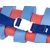 Swimming belts for kids 1000 blue/red