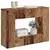 Konzolna stolica Prugasti Staro drvo 101 x 29 x 74 cm