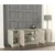 Hanah Home Konzolni sto Veyron, 180x75.5x46.6 cm, Bež