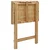 vidaXL Kuhinjski Pult Naravna 40 x 30 x 53,5 cm Bambus